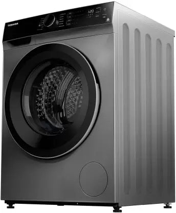 TOSHIBA 8 kg Fully Automatic Front Load Washing Machine with In-built Heater Silver  (TW-BJ90M4-IND(SK)) (OPEN BOX) TOSHIBA 8 kg Fully Automatic Front Load Washing Machine with In-built Heater Silver  (TW-BJ90M4-IND(SK)) (OPEN BOX)